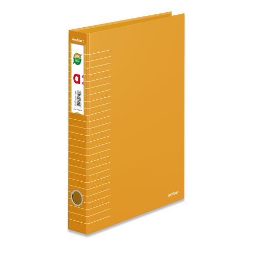 Pasta Arquivo Cor Riscas Ambar L/E Din Amarelo - 80PM - 40 mm , Ambar , 101601440013 , 5601199174920